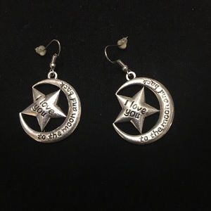Love You to the Moon Earrings